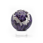 Flower Amethyst // Natural Crystal Sphere