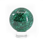 Malachite // Natural Crystal Sphere