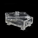 Clear Quartz // Natural Crystal Box // Two Piece
