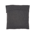 Pillow Cover // Knit (Dark Gray)