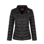 Winter Coat + Zip Pockets // Black (L)