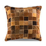 Samba Pillow Cover // Multitexture Grizzly (13"L x 21"W)
