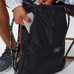 Ultimate Drawstring Bag (Black)