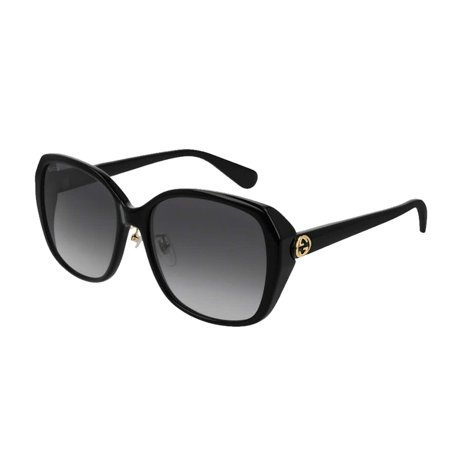 Women's GG Oversized Sunglasses // Black - Gucci - Touch of Modern