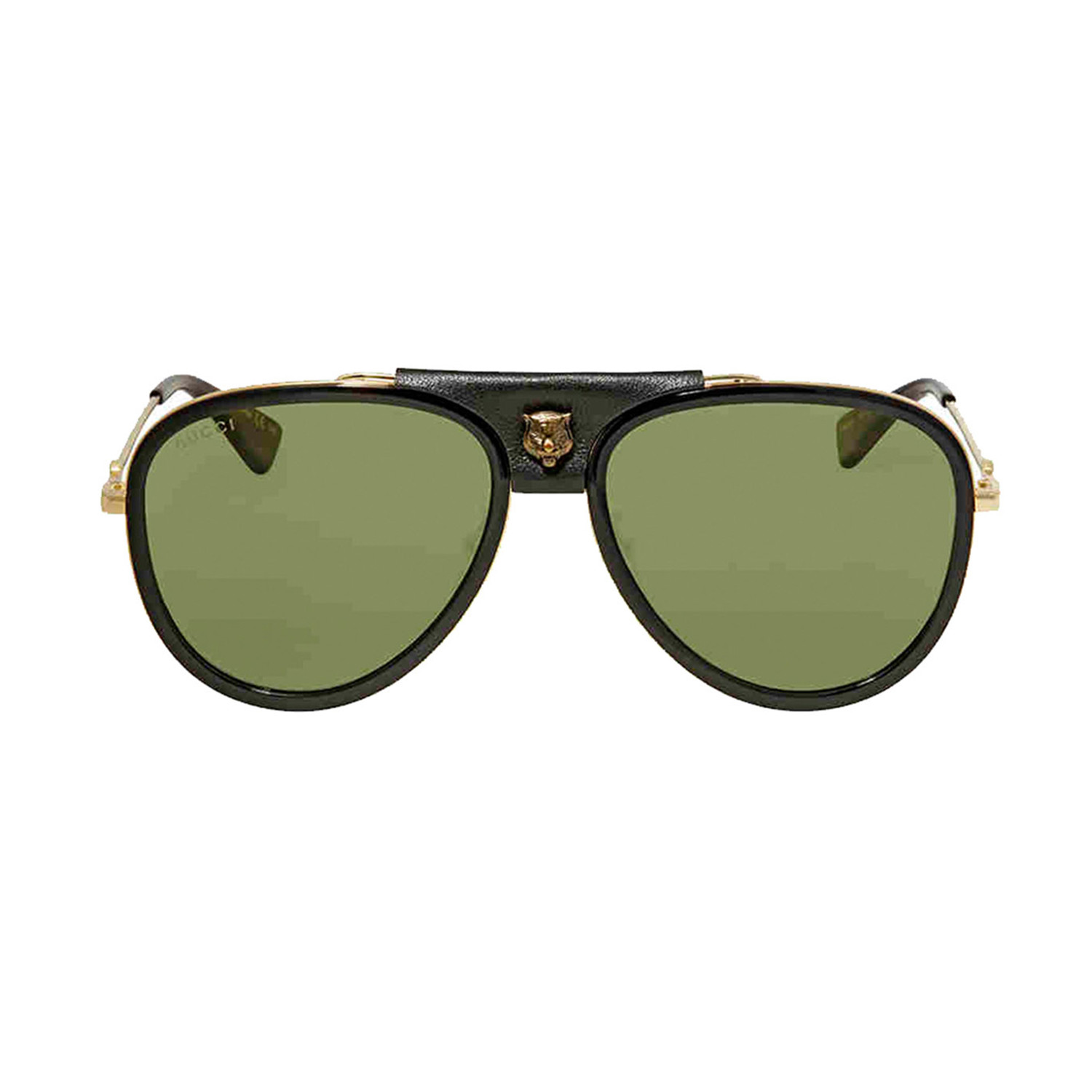 Men's Tiger Pilot Aviator Sunglasses // Brown - Gucci - Touch of Modern