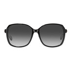 Women's GG Oversized Sunglasses // Black
