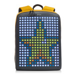 Pix Smart Urban Backpack // Yellow (Customizable Screen)