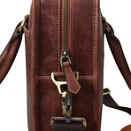 Forte Briefcase Bag // Brown