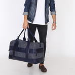 Mıka Blue Travel Tote Bag // Blue