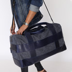 Mıka Blue Travel Tote Bag // Blue