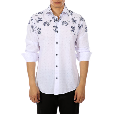 Bender Long-Sleeve Shirt // White (S)