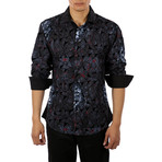 Logan Long-Sleeve Shirt // Black (XL)