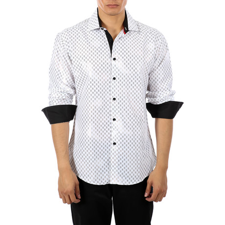 Jacob Long-Sleeve Shirt // White (S)