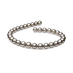 18" Round Tahitian Pearl Necklace // 11.0-12.8mm AAA (14K White Gold Clasp)