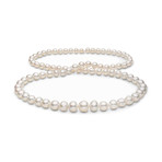 32" Baroque South Sea Pearl Necklace // 8.34-13.75mm AA+/AAA (14K White Gold Clasp)