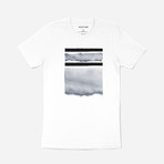 Geo Watercolor Graphic T-Shirt // White (XL)