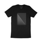 Split Graphic T-Shirt // Black (M)