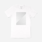 Linear Graphic T-Shirt // White (L)