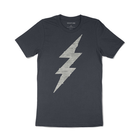 Bolt Graphic T-Shirt // Navy (S)