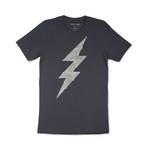 Bolt Graphic T-Shirt // Navy (M)