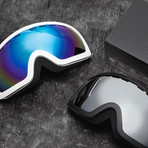 Inertia Snow Goggle (Black + Silver)