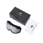 Inertia Snow Goggle (Black + Silver)