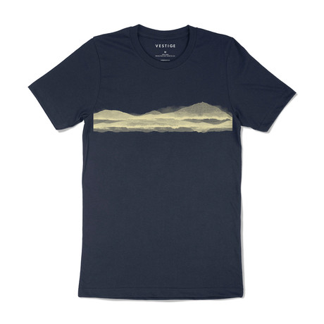 Vista Graphic T-Shirt // Navy (S)