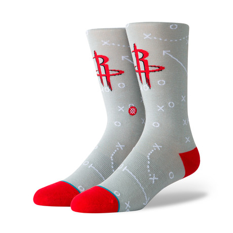 Rockets Playbook Socks // Gray (M)