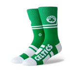 Celtics Shortcut Socks // Green (L)