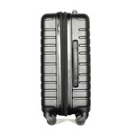 Lancer 3-Piece Hardcase Luggage Set (Black)