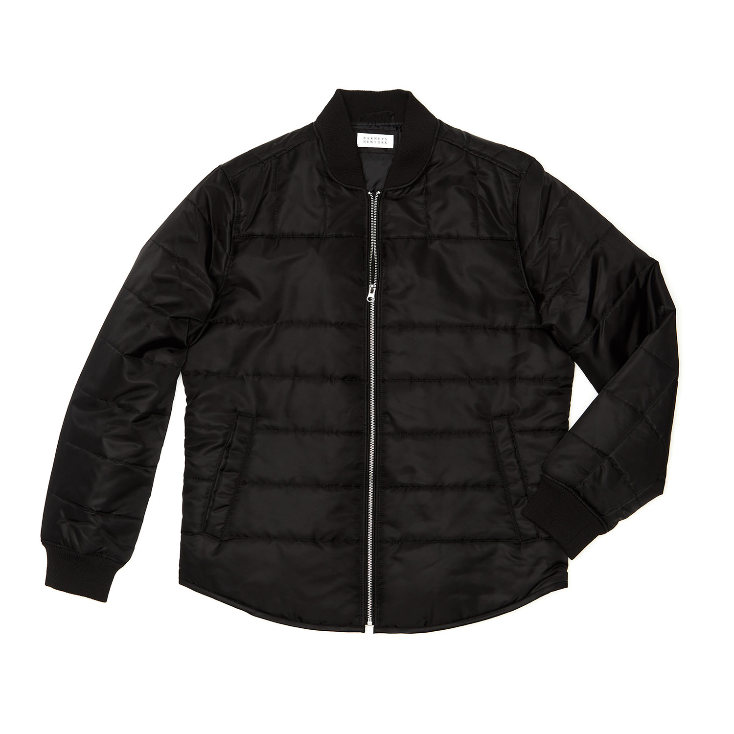 Barneys New York // Quilted Shirt Jacket // Black (S) - Clearance ...