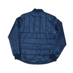 Barneys New York // Quilted Shirt Jacket // Midnight (XL)