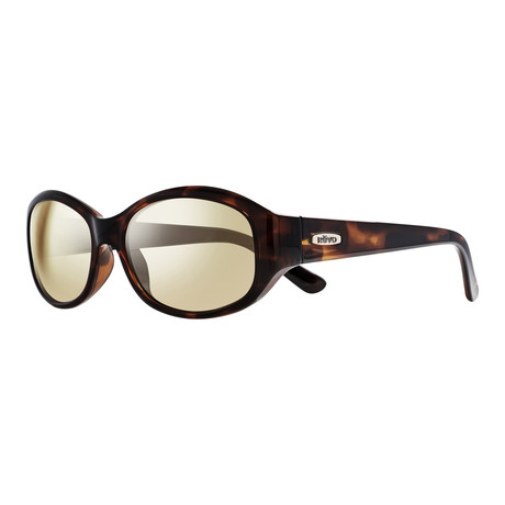 Women's Allana Polarized Sunglasses // Tortoise + Champagne Lens