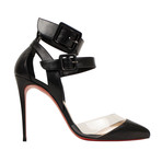 Multimiss Buckle 100mm Pumps Heels // Black (Euro: 35)