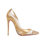 Women's Cork Blake Is Back PVC 120mm Pumps // Tan (Euro: 35)