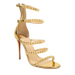 Forever Girl 100mm Pumps Heels // Gold (Euro: 35)