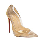 Women's Cork Blake Is Back PVC 120mm Pumps // Tan (Euro: 35)