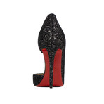 Glitter Ireza 100mm Pumps Heels // Black (Euro: 35)