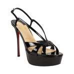 Veracite Patent 130mm Sandals Heels // Black (Euro: 39)