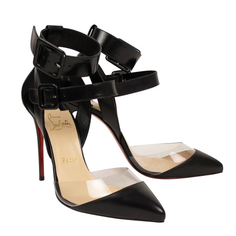 Multimiss Buckle 100mm Pumps Heels // Black (Euro: 35)