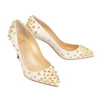 Women's Aimantaclou 85 Leather Pumps // White (Euro: 37)