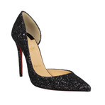 Glitter Ireza 100mm Pumps Heels // Black (Euro: 35)