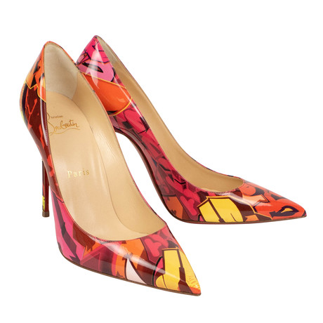 Women's Decollete 554 Metrograf 100mm Pumps // Multicolor (Euro: 35)