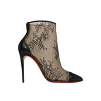 Gipsybootie 100mm Black Lace Short Boots // Black (Euro: 35)