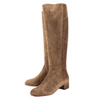 Liliboot Suede 30mm Boots // Brown (Euro: 35.5)