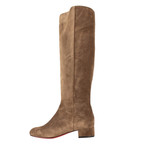 Liliboot Suede 30mm Boots // Brown (Euro: 34)