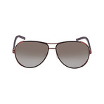 Chloé // Women's Sunglasses // Bronze Brown + Gray Gradient