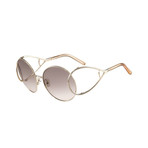 Chloe // Women's Sunglasses // Gold + Blond Havana