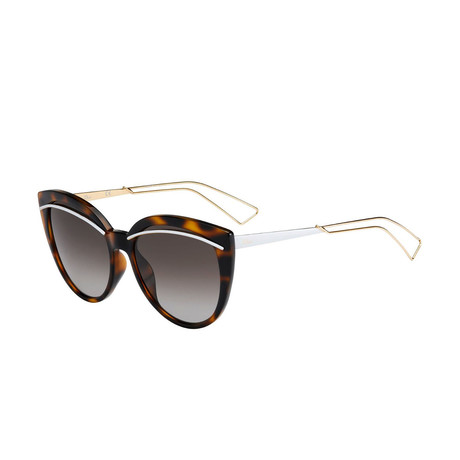 Christian Dior // Women's Sunglasses // Havana + Rose Gold