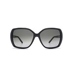 Chloe // Women's Sunglasses // Black + Gray Gradient II